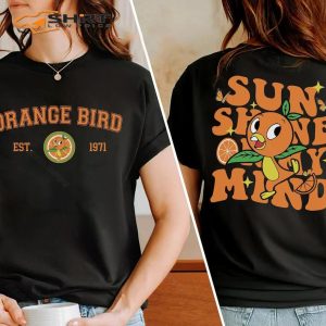 Disney Orange Bird Shirt Sunshine