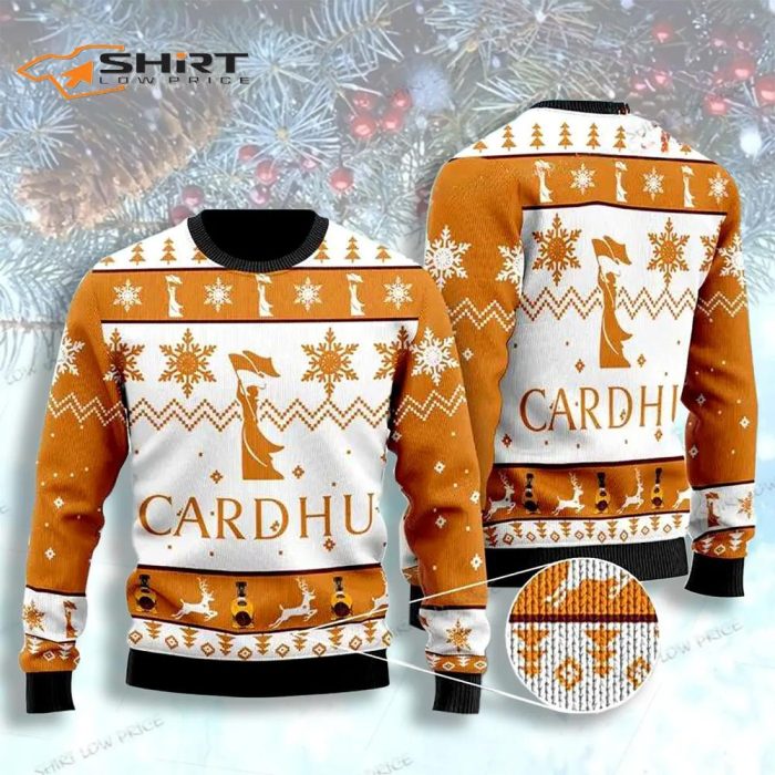 Cardhu Whiskey Christmas Ugly Christmas Sweater