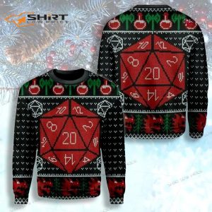 Dd Dice Ugly Christmas Sweater