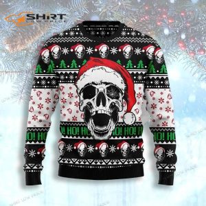 Skull Xmas Ugly Christmas Sweater